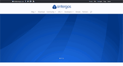 Desktop Screenshot of antergos.com